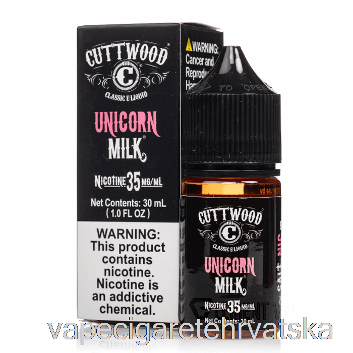 Vape Cigarete Jednorog Mlijeko - Cuttwood Soli - 30ml 50mg